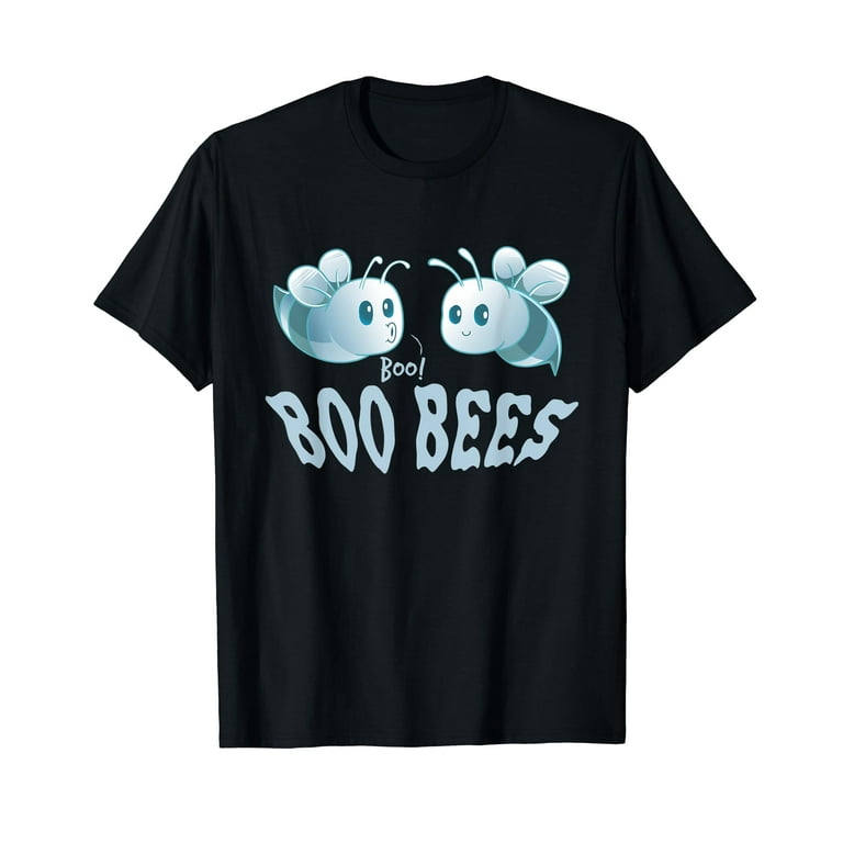 Boo Bees T-Shirt Halloween Ghost Bee Here For The Boos Shirt Boo Bees T-Shirt Halloween Ghost Bee Here For The Boos Shirt