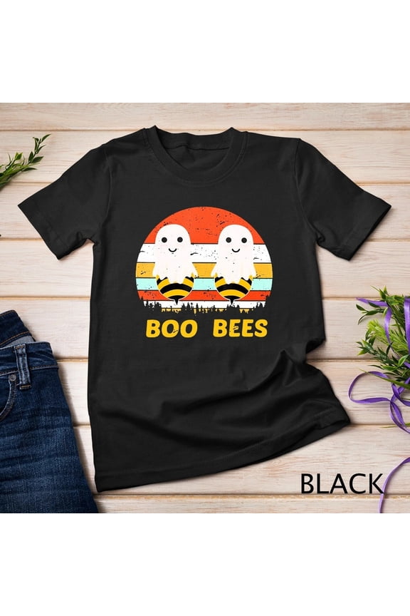 Boo Bees Vintage Halloween - Vintage Boo Bees Funny T-Shirt Unisex T-shirt