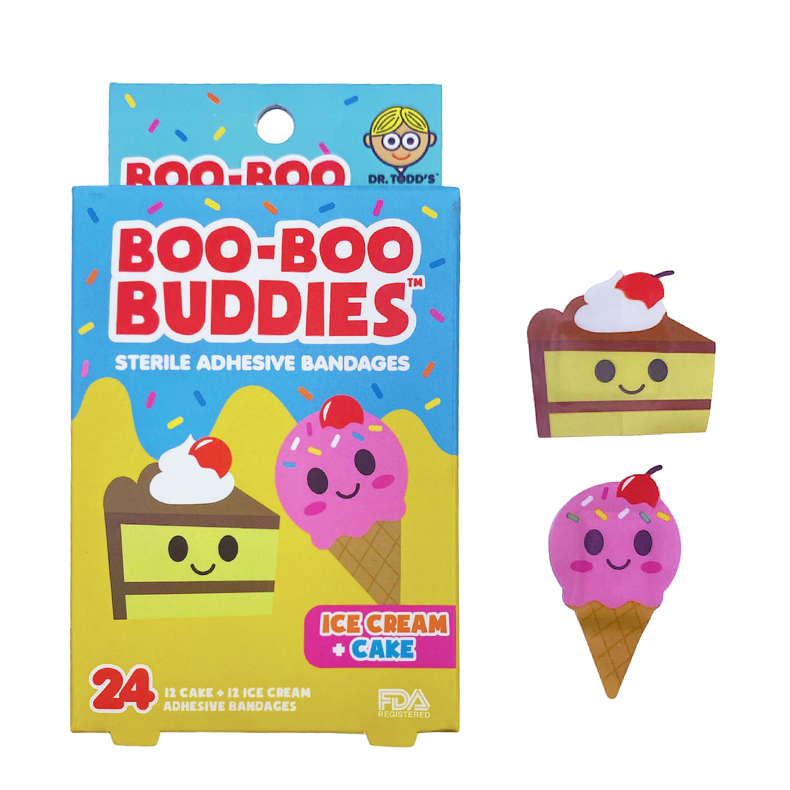 BooBoo Buddies Ice Cream and Cake Bandages