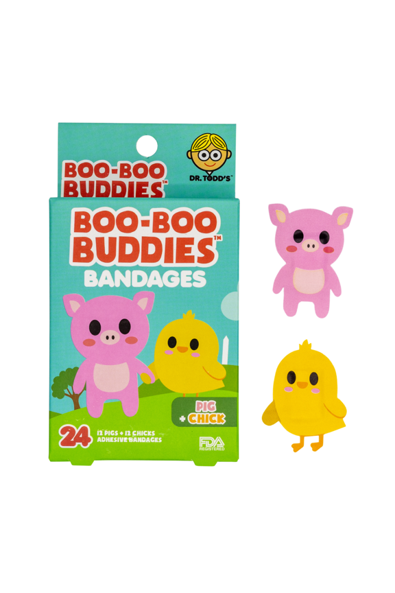 Boo-Boo Buddies Pig and Chick Bandages