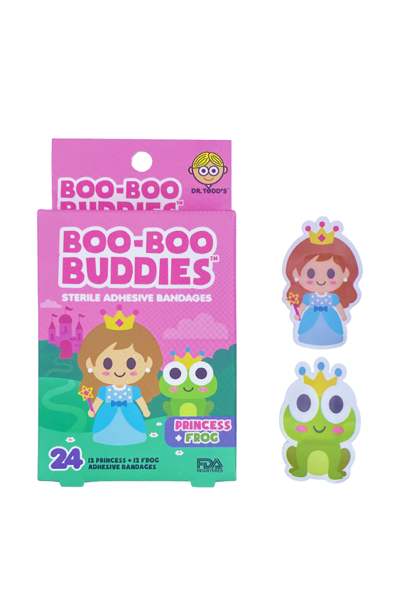 Boo-Boo Buddies Princess and Frog Bandges