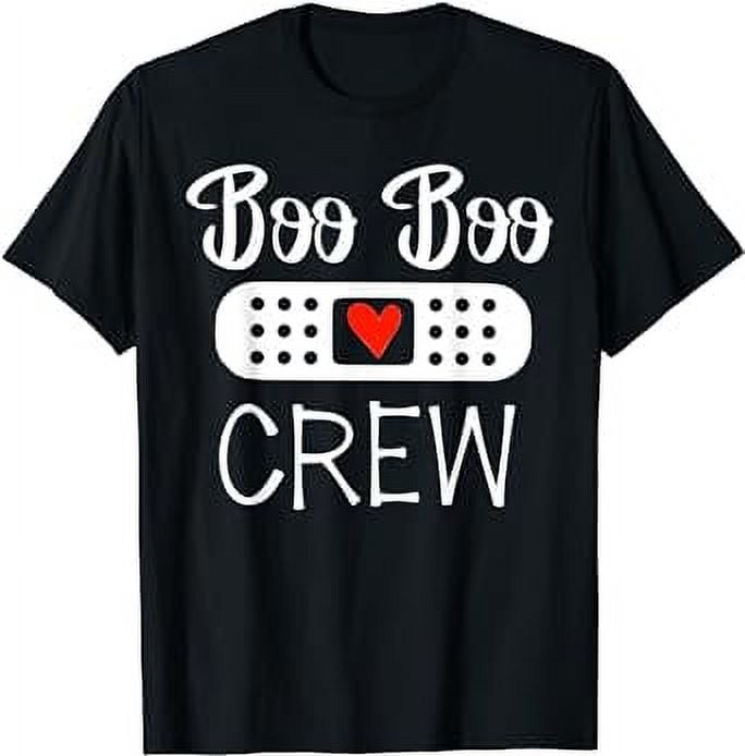 Boo Boo Crew Funny Nurse life Gift Tshirt Nurse Day Gift - Walmart.com