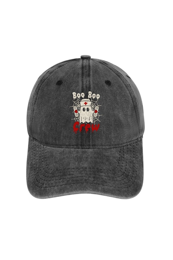 Boo Boo Crew Hat Adjustable Funny Fashion Unisex Baseball Cap For Men Women