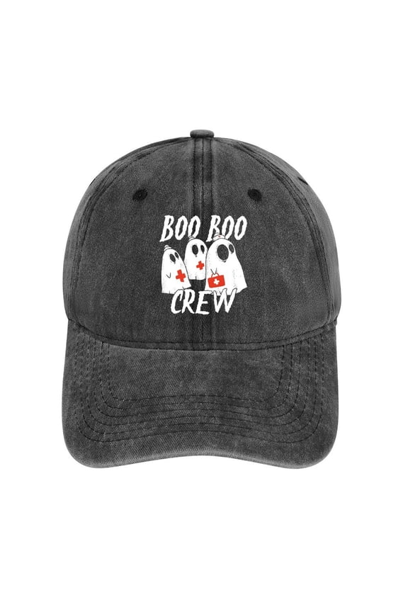 Boo Boo Crew Hat Adjustable Funny Fashion Unisex Baseball Cap For Men Women