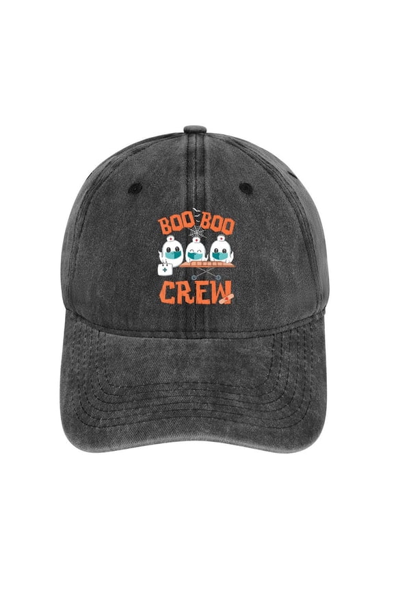 Boo Boo Crew Hat Adjustable Funny Fashion Unisex Baseball Cap For Men Women