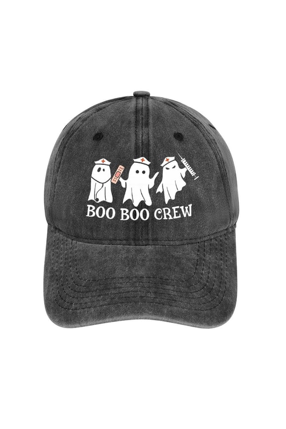 Boo Boo Crew Hat Adjustable Funny Fashion Unisex Baseball Cap For Men Women
