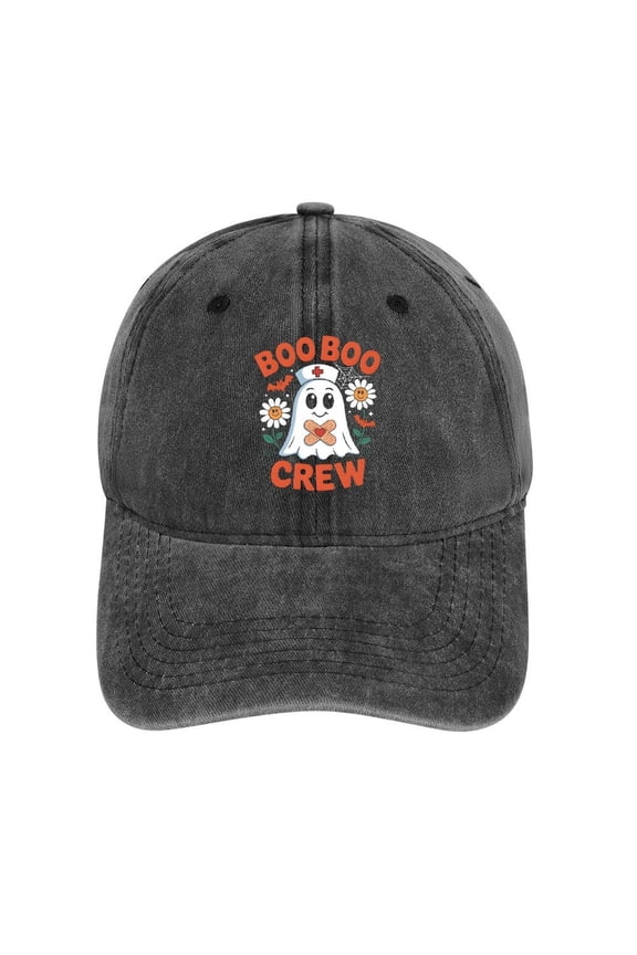 Boo Boo Crew Hat Adjustable Funny Fashion Unisex Baseball Cap For Men Women