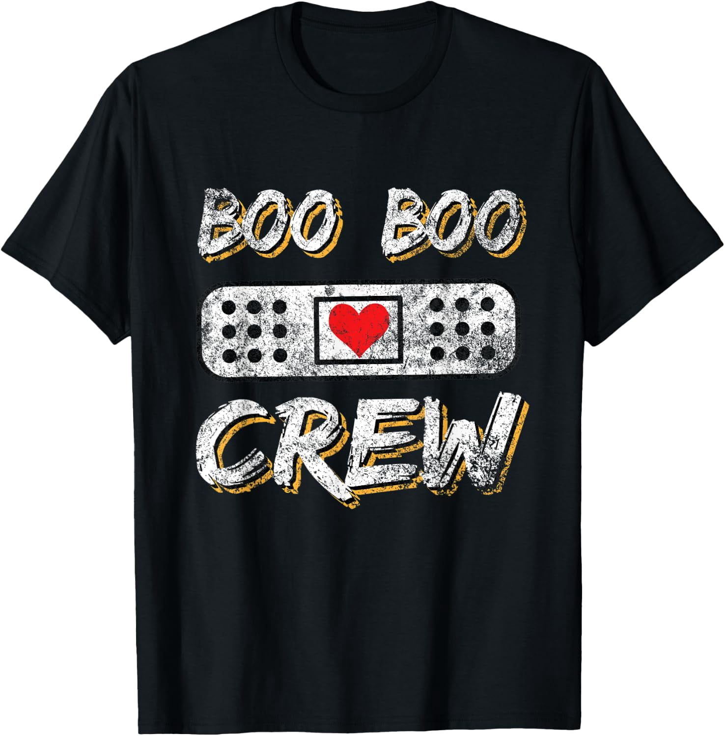 Boo Boo Crew Nurse Halloween Design T-Shirt - Walmart.com