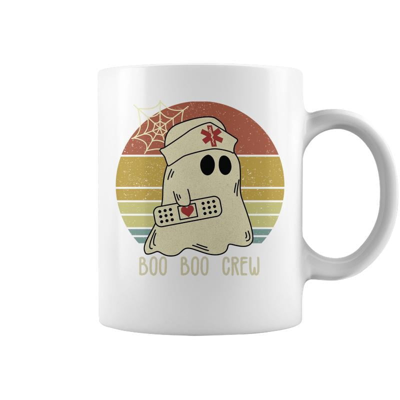 Boo Boo Crew Nurse Shirt Funny Ghost Women Halloween Nurse S - Walmart.com