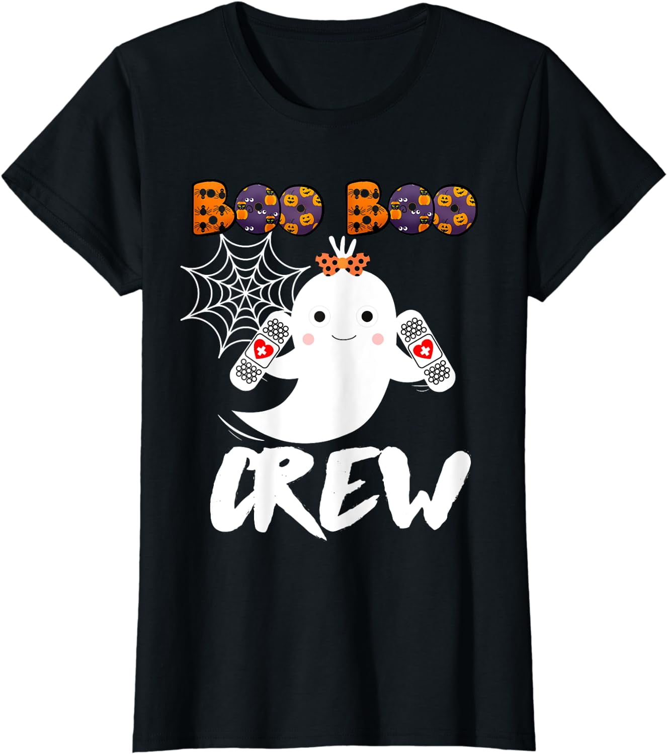 Boo Boo Crew Nurse Ghost Funny Halloween Costume Fun Gift T-Shirt Boo Boo Crew Nurse Ghost Funny Halloween Costume Fun Gift T-Shirt
