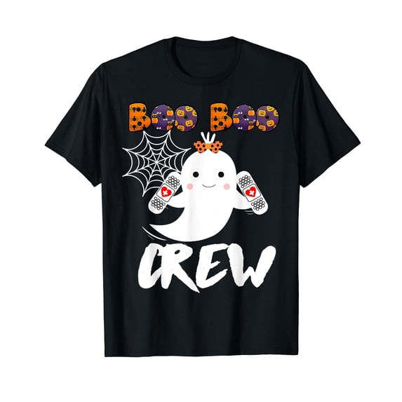Boo Boo Crew Nurse Shirt Funny Halloween Costume Fun Gifts T-Shirt