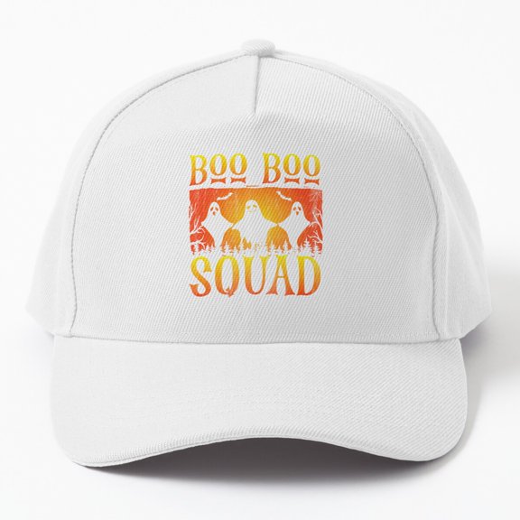 Boo Boo Squad Halloween Baseball Cap, Group Theme Hat Style