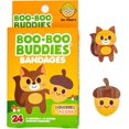 thumbnail image 1 of Boo Boo Buddies Kids Adhesive Bandages, Kids Self-Adhesive Sterile Bandages Pack for Toddler Girls & Boys, Adults First Aid, Protect Scrapes and Cuts | 24 Pcs (Squirrel + Acorn), 1 of 1