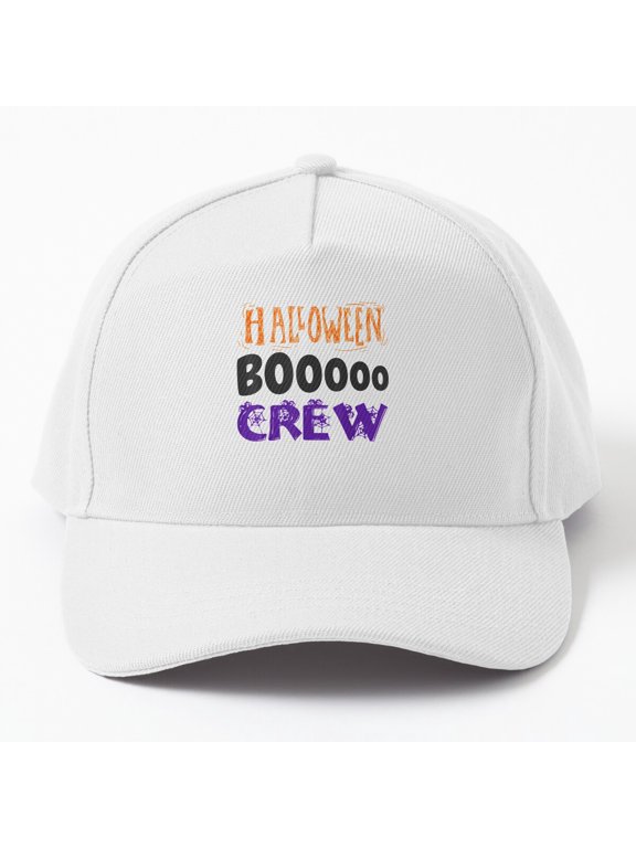 Boo Crew Friends Halloween Baseball Cap, Group Theme Hat Style
