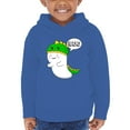 thumbnail image 1 of Boo. Cute Ghost In Costume I Hoodie Toddler -Image by Shutterstock,  2 Toddler, 1 of 4