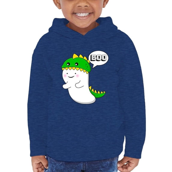 Boo. Cute Ghost In Costume I Hoodie Toddler -Image by Shutterstock, 2 Toddler