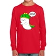 thumbnail image 1 of Boo. Cute Ghost In Costume I Long Sleeve Toddler -Image by Shutterstock,  5 Toddler, 1 of 4