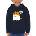 thumbnail image 1 of Boo. Cute Ghost In Costume Ii Hoodie Toddler -Image by Shutterstock,  4 Toddler, 1 of 4