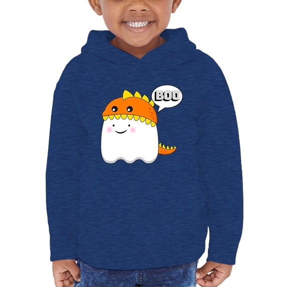 Boo. Cute Ghost In Costume Ii Hoodie Toddler -Image by Shutterstock, 5 Toddler