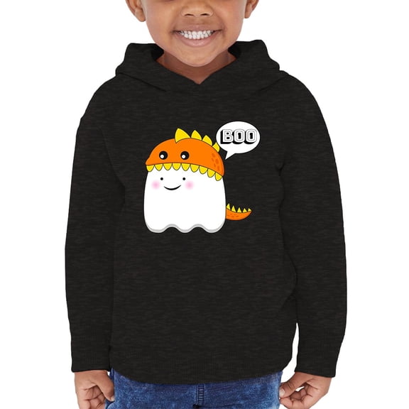 Boo. Cute Ghost In Costume Ii Hoodie Toddler -Image by Shutterstock, 5 Toddler