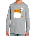 thumbnail image 1 of Boo. Cute Ghost In Costume Ii Long Sleeve Toddler -Image by Shutterstock,  3 Toddler, 1 of 4