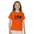 thumbnail image 1 of Boo Cute Witch Ghost Halloween Girls Kids T Shirt Tees Teen Brisco Brands S, 1 of 6