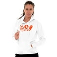 thumbnail image 1 of Boo Cute Witch Ghost Halloween Women Plus Size Graphic Pullover Hoodie Brisco Brands 2X, 1 of 4