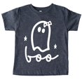 thumbnail image 1 of Boo Ghost Bow - Youth Short Sleeve Graphic T-Shirt and Toddler Short Sleeve Graphic T-Shirt, 1 of 17