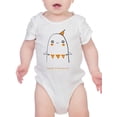 thumbnail image 1 of Boo. Ghost W Flags Bodysuit Infant -Image by Shutterstock,  24 Months, 1 of 4