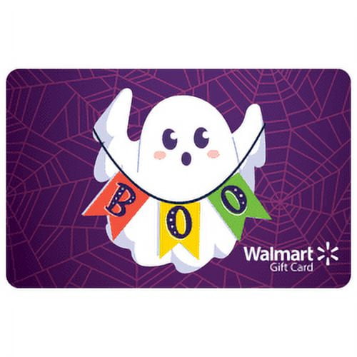 Boo Ghost Walmart eGift Card