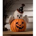 thumbnail image 1 of Boo Ghost with Party Hat Over a Jack-O-Lantern, Paper, Multicolor, TJ3304$$Tools & Hardware Other, 1 of 3