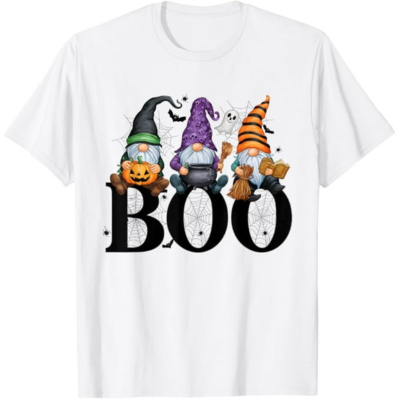 Boo Gnome Halloween Tee, Shirt For Men Kids or Women T-Shirt