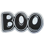 INSPIREME FAMILY OWNED Boo Halloween Embroidered Applique Iron On/Sew On Patch
