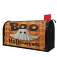thumbnail image 1 of Boo Halloween Ghost Buffalo Plaid Mailbox Covers,Magnetic 21x25.5 Inch Mailboxwrap Waterproof Durable Halloween MailBoxcovers for Yard Farmhouse Decorative, 1 of 4