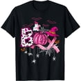 thumbnail image 1 of Boo Halloween Pumpkin Pink Ribbon Witch Breast Cancer T-Shirt, 1 of 3