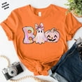 thumbnail image 1 of Boo Halloween Shirt, Iridescent Ghost Pumpkin Shirt, Pastel Halloween Shirt, Halloween Shirt, Pink Ghost Halloween Shirt, ghost shirt 160635, 1 of 5