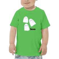 Boo. Happy Ghost Friends T-Shirt Toddler -Image by Shutterstock,  4 Toddler