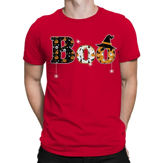 Boo In Halloween T-Shirt Men