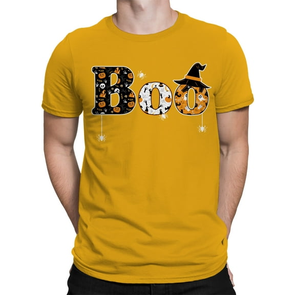 Boo In Halloween T-Shirt Men