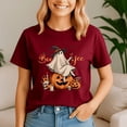 thumbnail image 1 of Boo Jee Ghost Ice Coffee Coquette Bow, Halloween Shirt, Spooky Season Tee, Happy Halloween, Ghost Pumpkin Tshirt, Funny Holiday Gift,Horror Witchy ,Trick Or Treat, 1 of 5