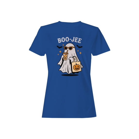 Boo-Jee Ghost with Boba Drink Women's T-shirt