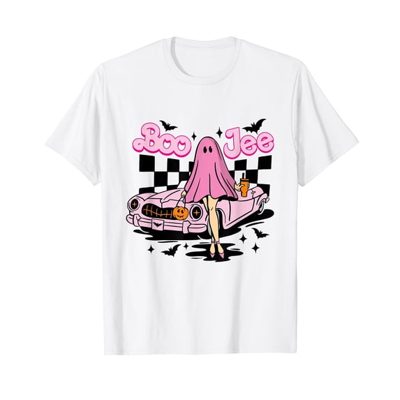 Boo-Jee Stanley Tumbler Inspired Ghost Halloween Spooky Kids T-Shirt