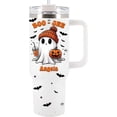 thumbnail image 1 of Boo Jee Tumbler 40Oz With Handle For Men Women - Halloween Kitchen Decor, Funny Spooky Gifts For Friend, Coworker - Boujee Ghost Gifts For Mom, Dad, Sister - Spirit Halloween Cup For Her, 1 of 6