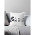Boo Julie and the phantom funny Throw Pillow Covers Cases Cushion Cover