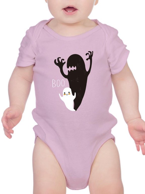 Boo. Little Ghost Big Shadow Bodysuit Infant -Image by Shutterstock, 6 Months