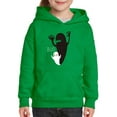 thumbnail image 1 of Boo. Little Ghost Big Shadow Hoodie Juniors -Image by Shutterstock,  Large, 1 of 4