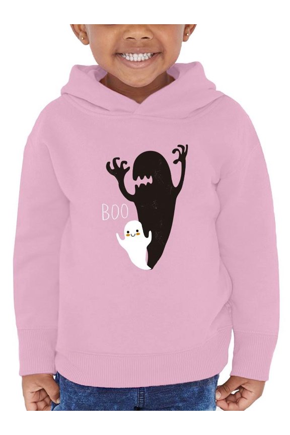 Boo. Little Ghost Big Shadow Hoodie Toddler -Image by Shutterstock, 5 Toddler