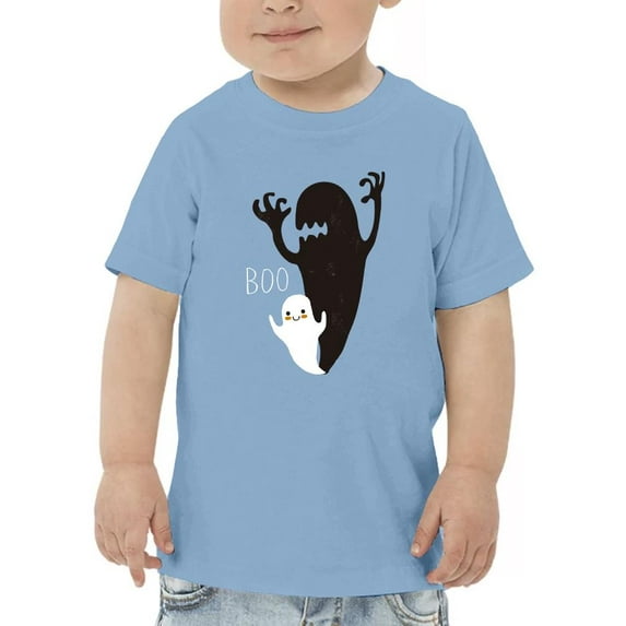 Boo. Little Ghost Big Shadow T-Shirt Toddler -Image by Shutterstock, 5 Toddler
