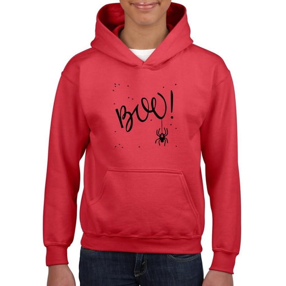 Boo! Little Spider. Hoodie Juniors -Image by Shutterstock,  Small