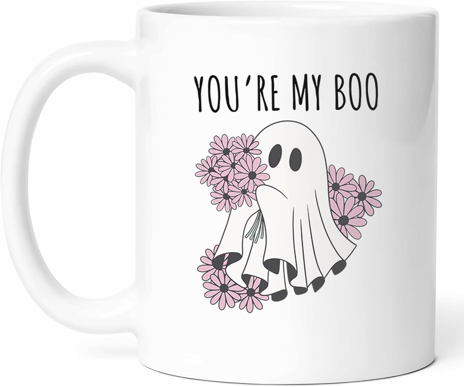 You're My Boo Mug - Adorable Ghost Coffee Cup - Funny Gift For Couples ...